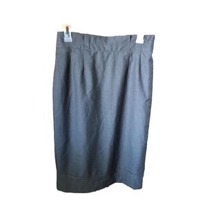 SAKS FIFTH AVENUE Black Label Academia Pencil Skirt Size 6